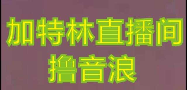 抖音加特林直播间搭建技术,抖音0粉开播,暴力撸音浪,2023新口子,每天800+【素材+详细教程】-课程网